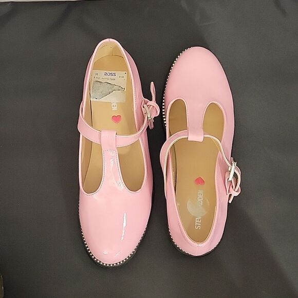 BRAND NEW STEVE MADDEN KIDS' JOLIE MARY JANE FLAT SHOE - Picture 8 of 16